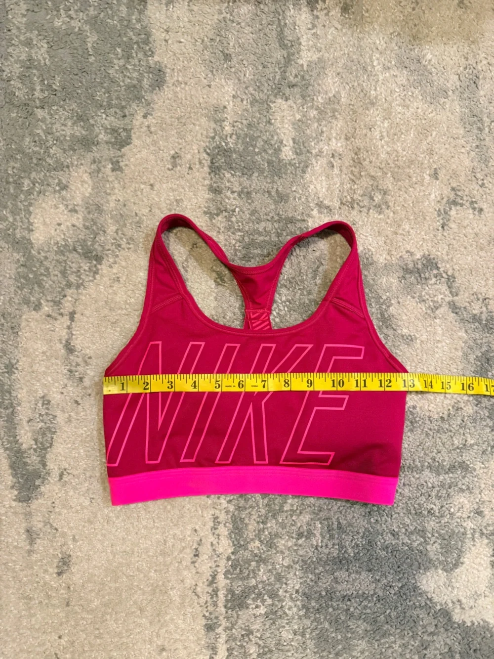 Nike Hot Pink Performance Sports Bra